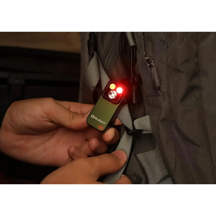 Ліхтар Olight Oclip Pro OD Green 