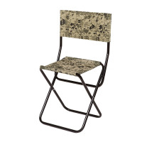 Складаний стілець Vitan Рибак економ зі спинкою d16 мм (пісочний )