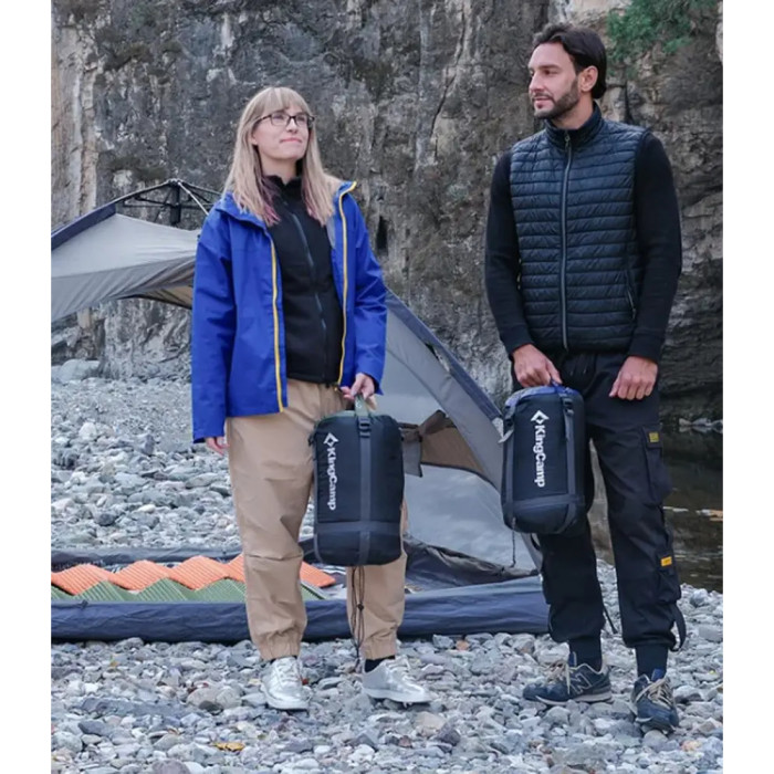 Спальний мішок KingCamp Huron 250 navy 