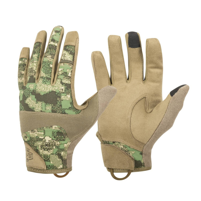 Рукавички тактичні Helikon-Tex Range Tactical Gloves - PenCott WildWood / Coyote A, розмір S 