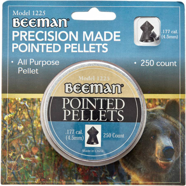 Кулі пневматичні Beeman Pointed 4,5 мм 250 шт/уп 