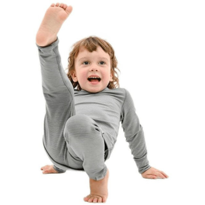 Термоштани дитячі Turbat Yeti Bottom Kids cloudburst grey - 128 - темно-сірий 