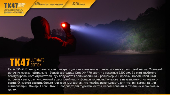 Ліхтар Fenix TK47UE Cree XHP70 