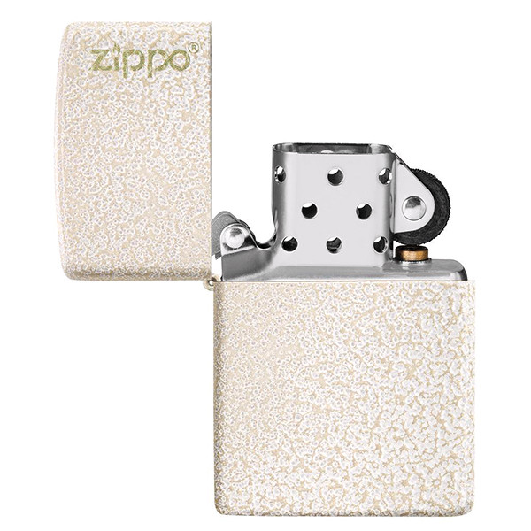 Запальничка Zippo Reg Mercury Glass Matte Logo (49181ZL) 