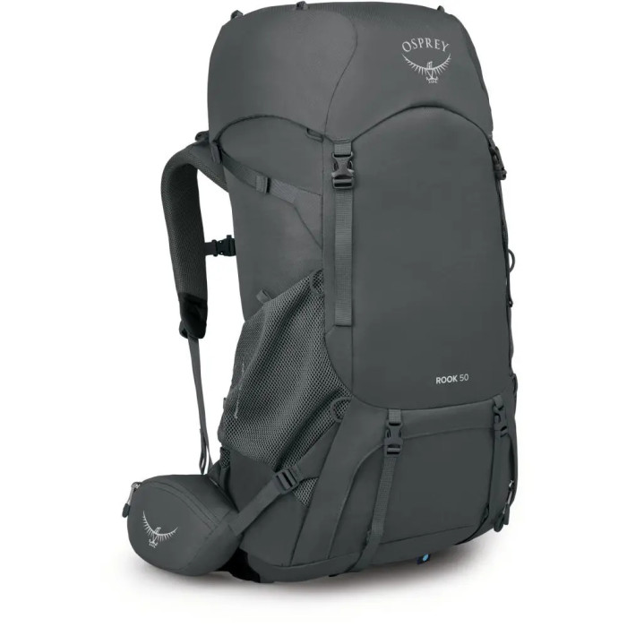Рюкзак Osprey Rook 50 dark charcoal/silver lining - O/S - чорний 