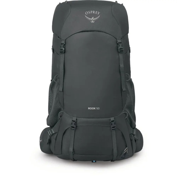 Рюкзак Osprey Rook 50 dark charcoal/silver lining - O/S - чорний 