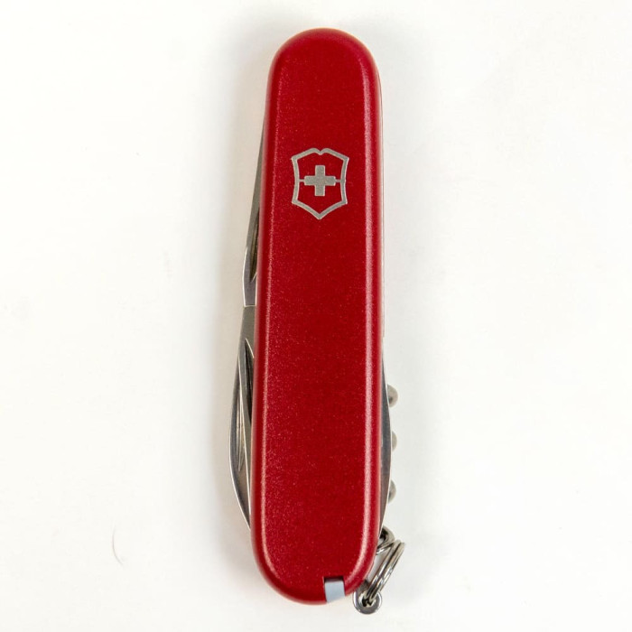 Складаний ніж Victorinox SPARTAN MAT червоний матовий лак 