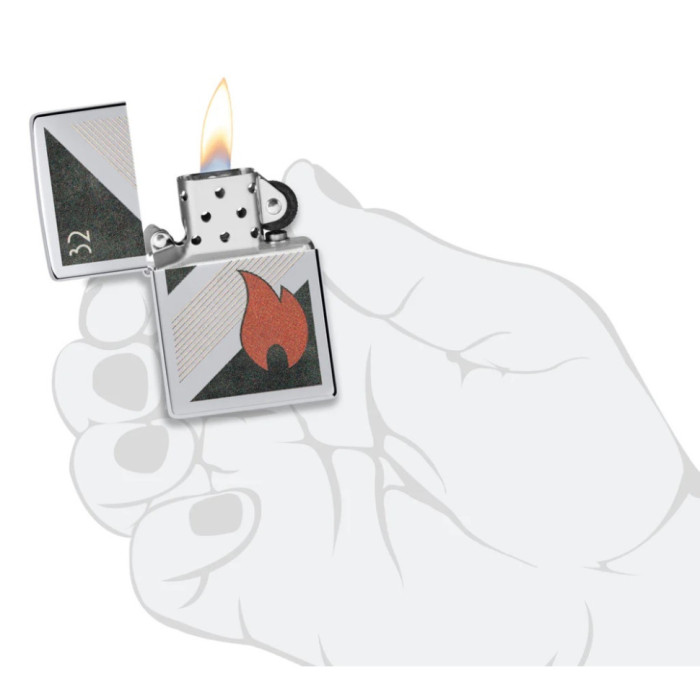 Запальничка Zippo 260.25 Zippo 32 Flame Design 48623 