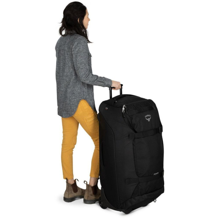 Сумка на колесах Osprey Sojourn Shuttle 130 black - O/S - чорний 