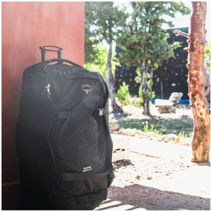 Сумка на колесах Osprey Sojourn Shuttle 130 black - O/S - чорний 