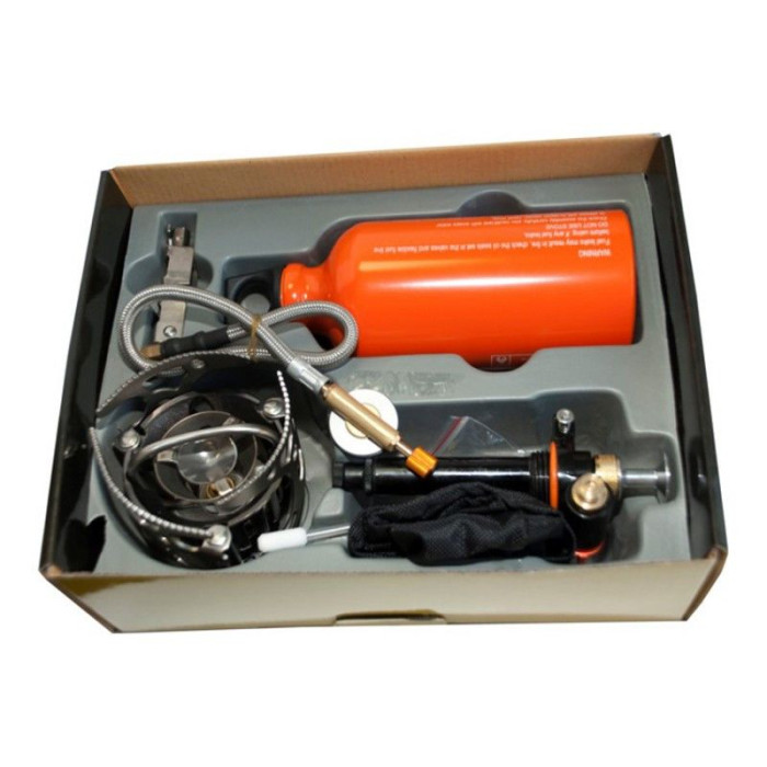 Пальник мультипаливний (газ, бензин, дизель) зі шлангом і підігрівом Tramp TRG-013 