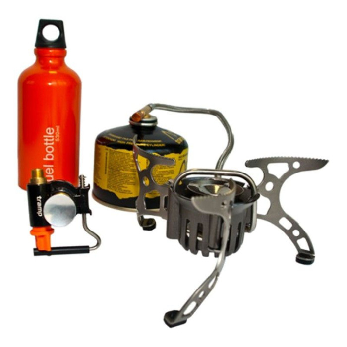 Пальник мультипаливний (газ, бензин, дизель) зі шлангом і підігрівом Tramp TRG-013 