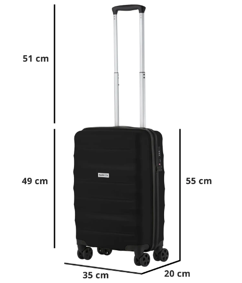 Валіза CarryOn Porter (S) Black (502442) 