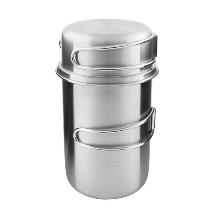 Набір кухлів Tatonka Handle Mug 850 Set, Silver (TAT 4174.000) 