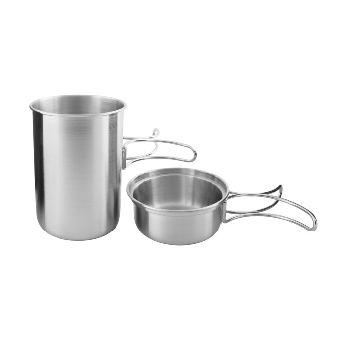 Набір кухлів Tatonka Handle Mug 850 Set, Silver (TAT 4174.000) 