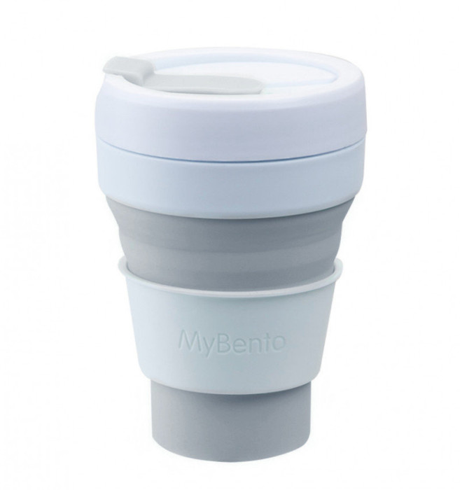 Складаний стакан Summit MyBento Midi Pop Cup 355 мл, сірий 