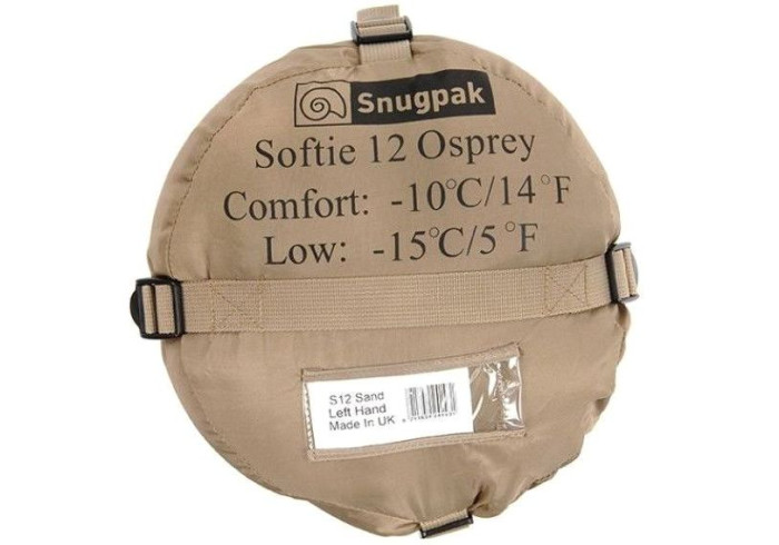 Спальник Snugpak Softie 12 Osprey блискавка зліва (зелений) 