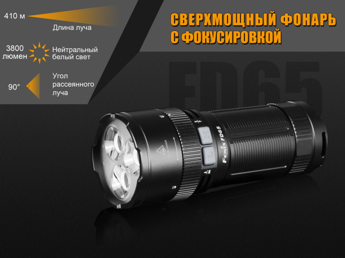 Ліхтар Fenix FD65 Cree XHP35 HI LED 