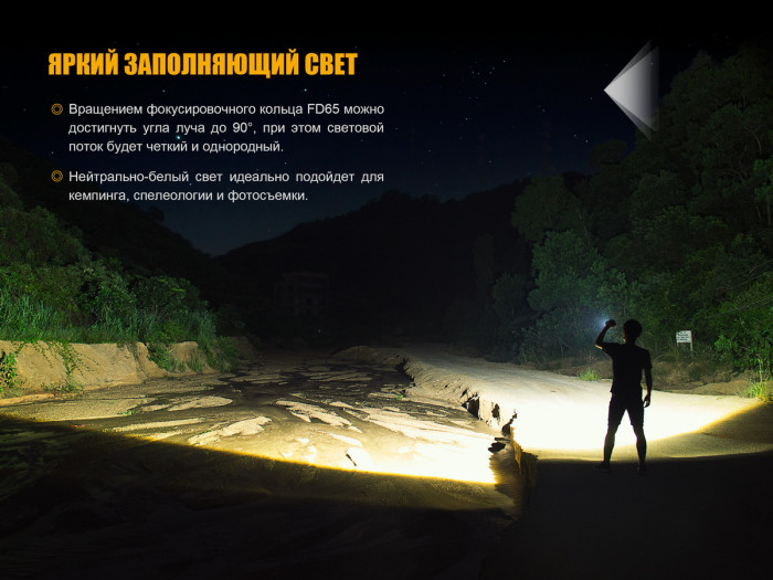 Ліхтар Fenix FD65 Cree XHP35 HI LED 