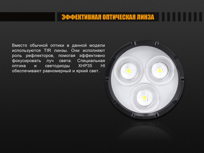 Ліхтар Fenix FD65 Cree XHP35 HI LED 