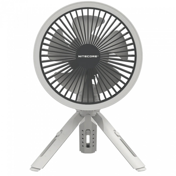 2в1 - Вентилятор бездротовий, Power Bank Nitecore NEF10 (10000mAh, підсвітка), білий 