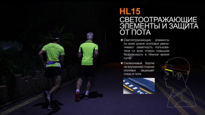 Ліхтар Fenix HL15 Cree XP-G2 R5 Neutral White, пурпурний 
