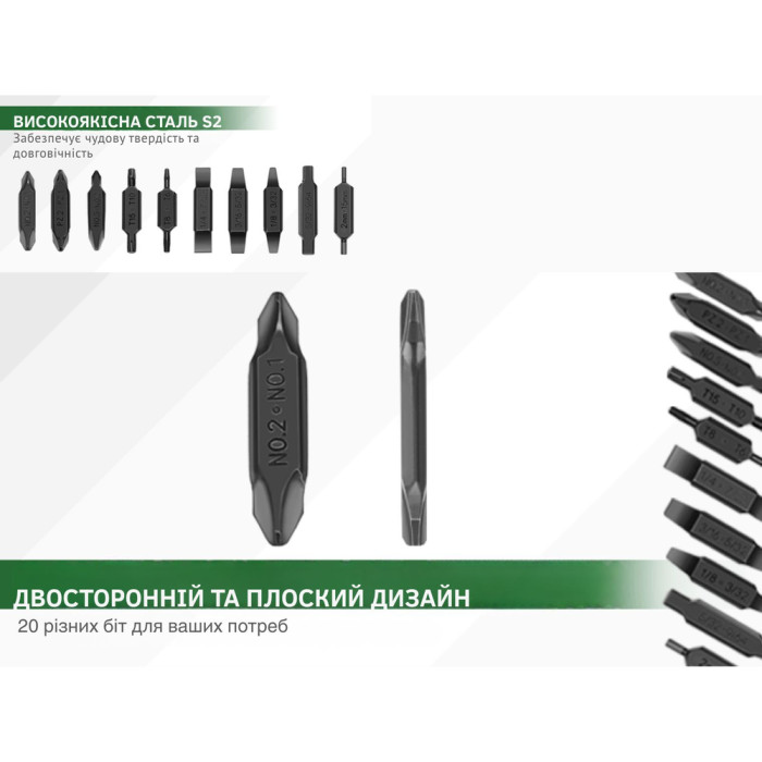 Набір біт для NexTool Flagship Captain та Pocket tool 