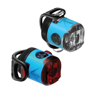 Комплект фар Lezyne FEMTO USB DRIVE pair 15/5 Y13 Блакитний