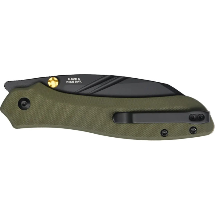 Ніж CJRB Fugly Black Blade, AR-RPM9, G10 green 