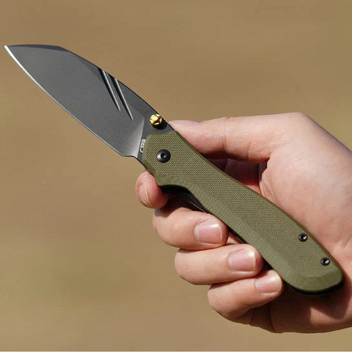 Ніж CJRB Fugly Black Blade, AR-RPM9, G10 green 