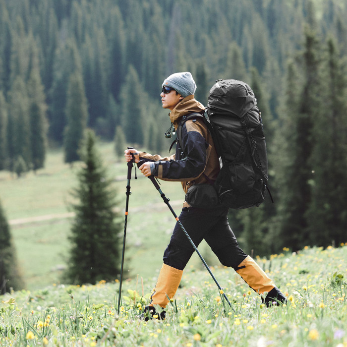 Рюкзак туристичний Naturehike Helium CNK2450XB014, 70 л, чорний, L 