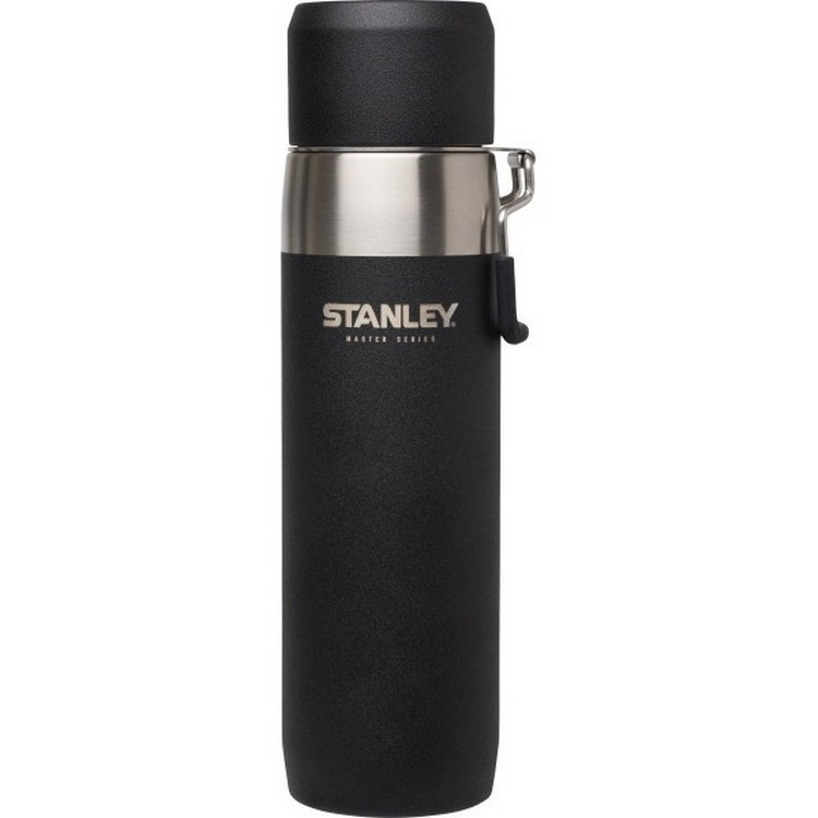 Термопляшка Stanley Master 0.65 л, чорна 