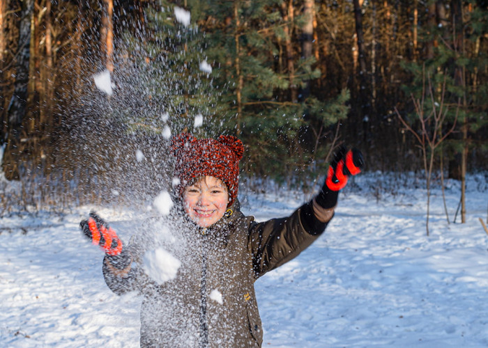 Дитяча водонепроникна шапка DexShell з бубонами DH572, помаранчова 