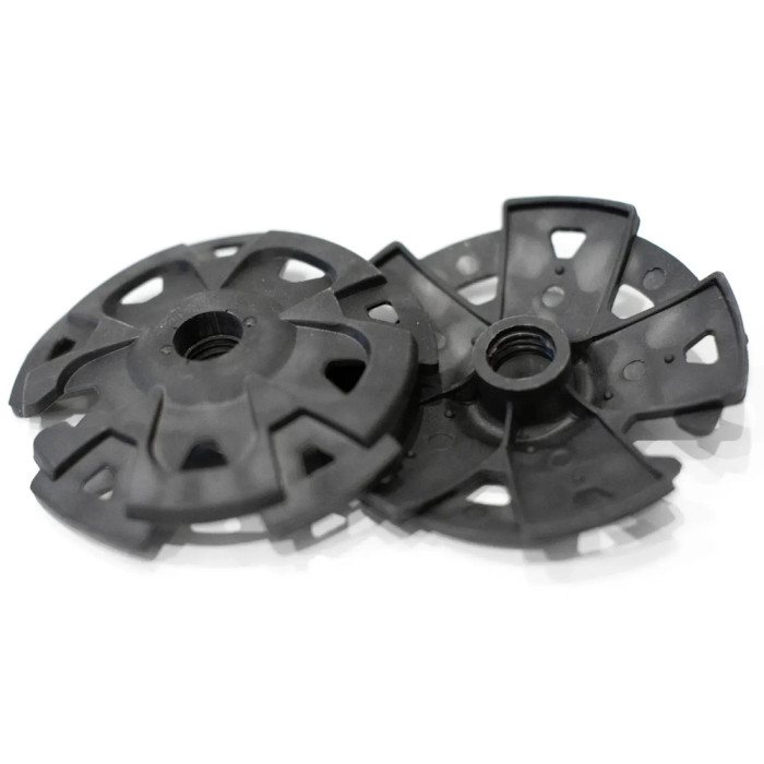 Кільця для палиць Tribe сніжні Ø 10 см (пара) T-MF-0008-black 