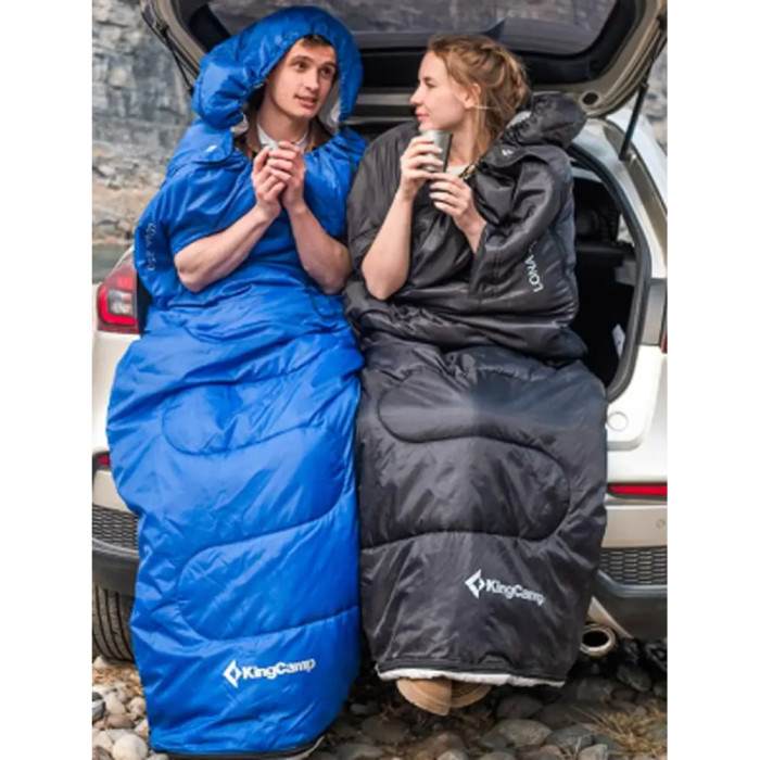 Спальний мішок KingCamp Lona 250 black 