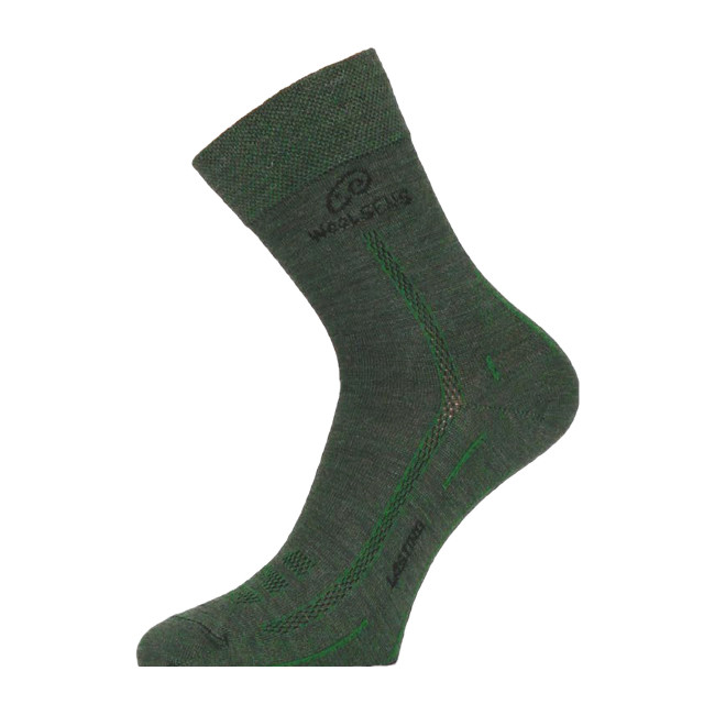 Шкарпетки Lasting WLS 620, зелені, M 