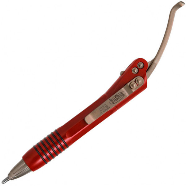 Ручка тактична Microtech Siphon II Bronze HW червоний 401-SS-RDBZ 