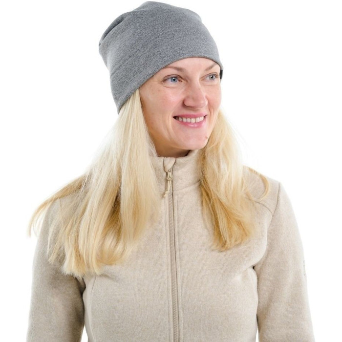 Шапка Turbat Oryx steel grey - L - темно-сірий меланж 