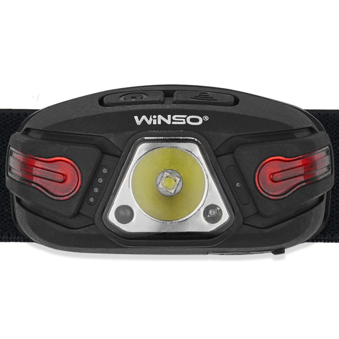 Ліхтар налобний Winso 250Lm, 5W LED, 850mAh, Sensor White/Red 