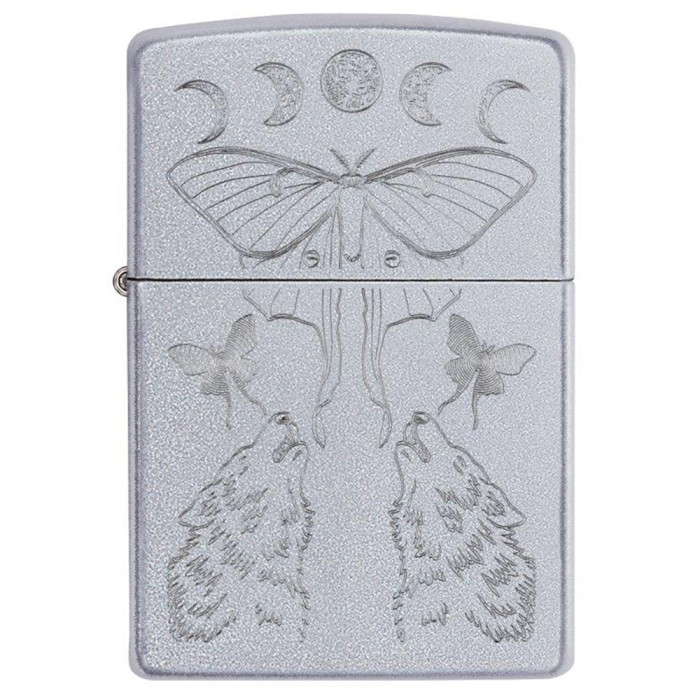 Запальничка Zippo 205 21pfspr Butterfly & Wolf Design (49591) 