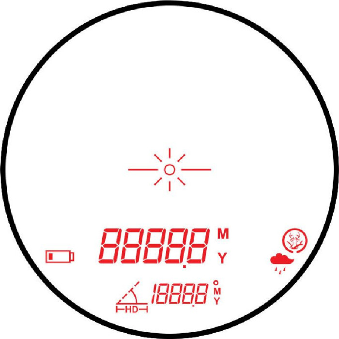 Далекомір Hawke LRF 1500 6x21 High O-LED 