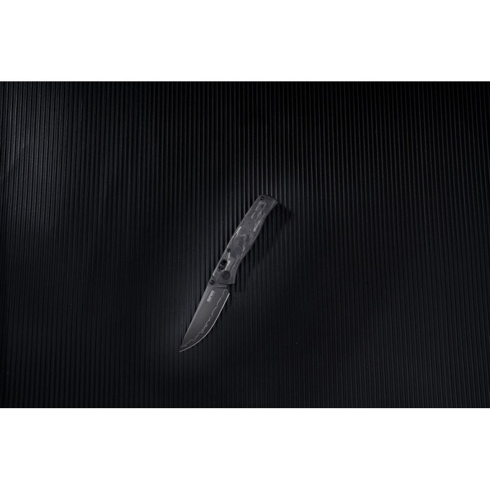 Ніж складаний SRM Medal 255L-FB2, чорний 