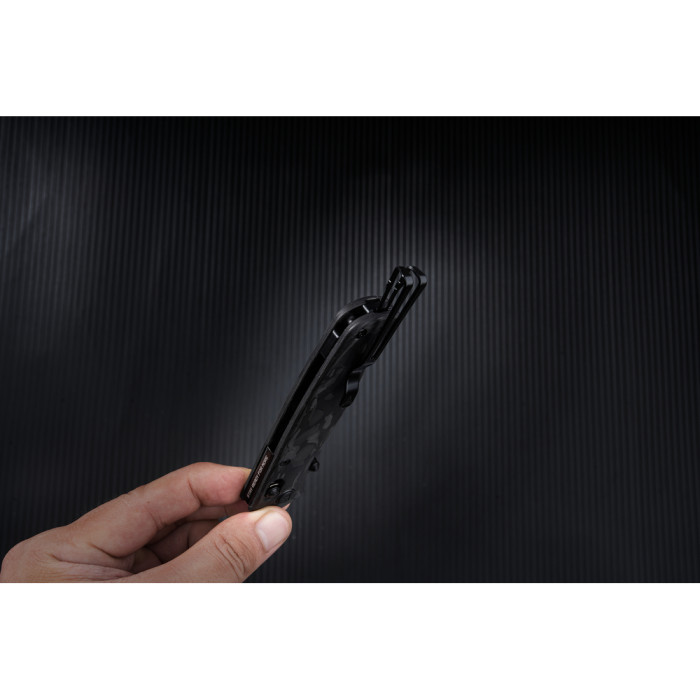 Ніж складаний SRM Medal 255L-FB2, чорний 