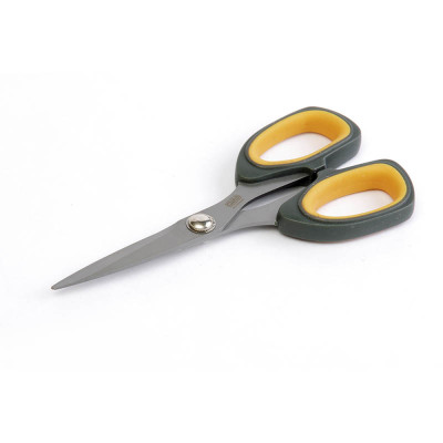 Ножиці СИЛА побутові з гумовою вставкою 5''