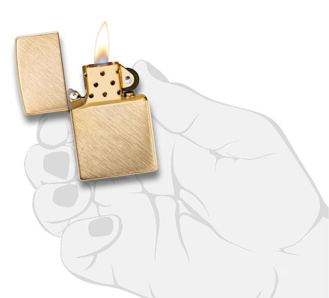 Запальничка Zippo 29830 Herringbone Sweep Brass 29830 
