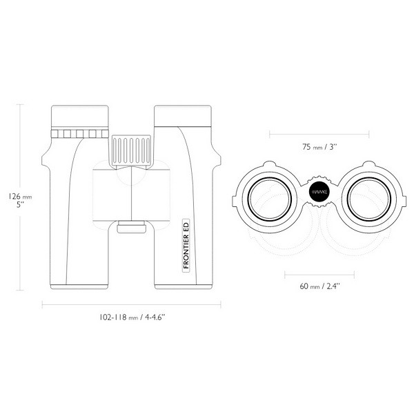 Бінокль Hawke Frontier ED 10x32 (Black) 