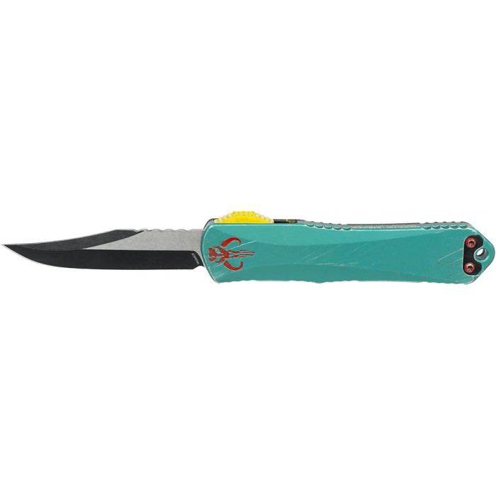 Ніж Heretic Manticore E Bounty Hunter Bowie MagnaCut Aluminium CF Turquoise 