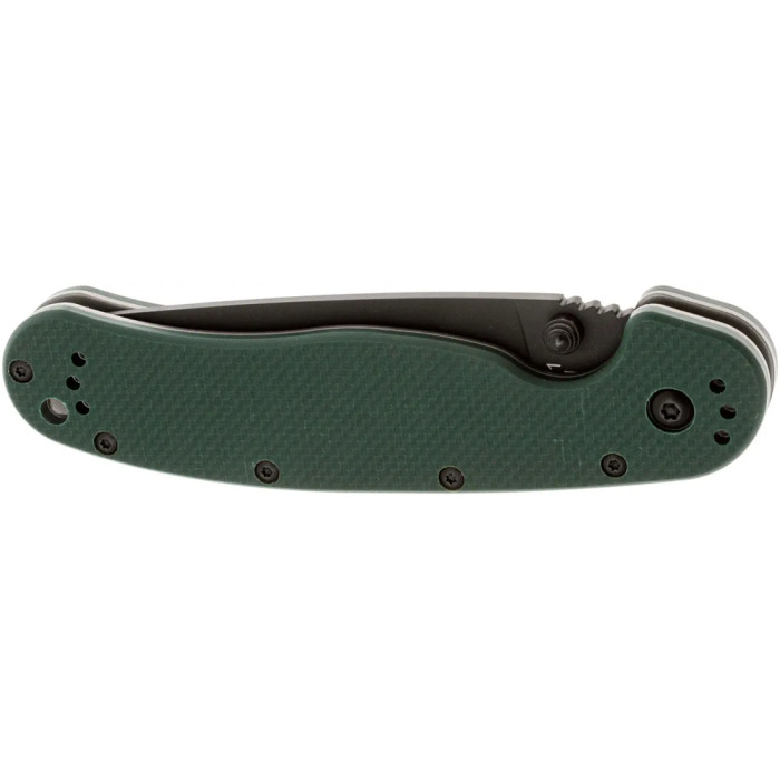 Ніж Ontario Knife RAT I Linerlock G10 green 