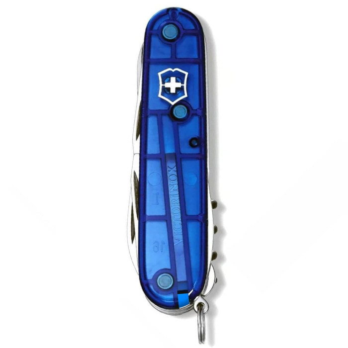 Ніж Victorinox Huntsman Ukraine 91мм/15функ/син.прозор-жовт.прозор 