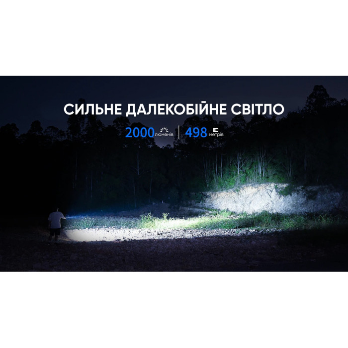 Ліхтар Wuben T1, чорний (010602) 